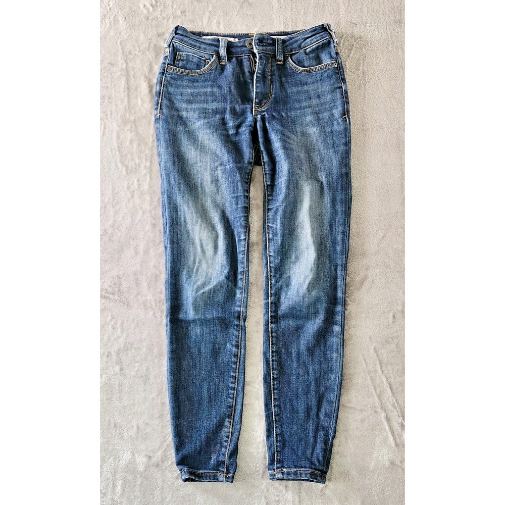 Pilcro And The Letterpress Anthropologie High Rise Denim Legging Size 25